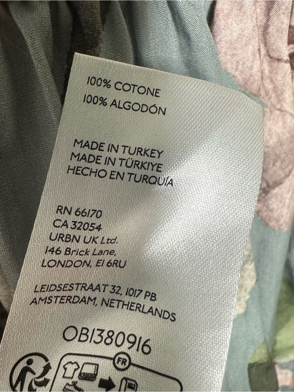 Anthropologie x Loverly Grey Somerset Mini Dress Floral Size SP - Picture 13 of 14